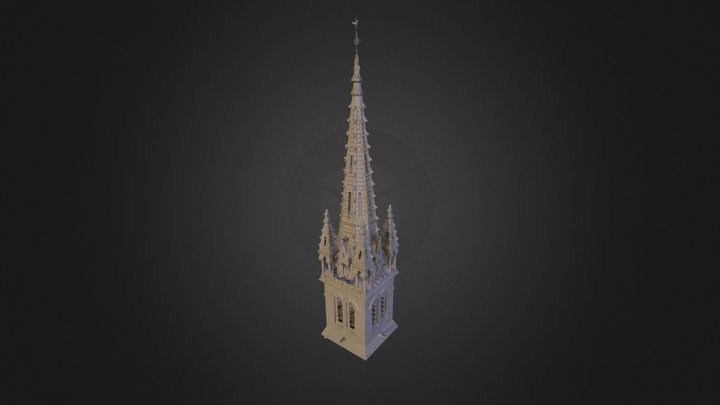 Eglise Plomelin 3D Model