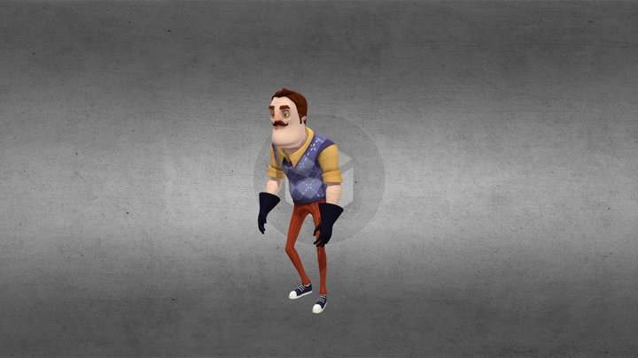 mr-peterson-hn-nicky-diaries 3D Model
