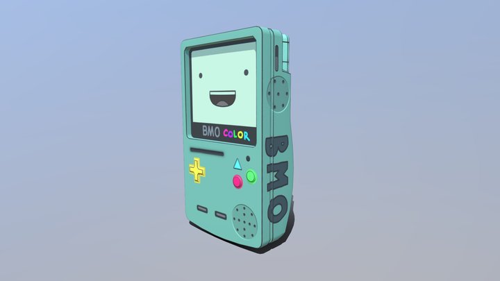 GAMEBOY BMO 3D Model
