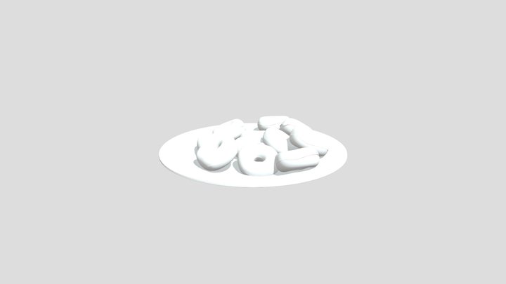 Doughnut 3D Model