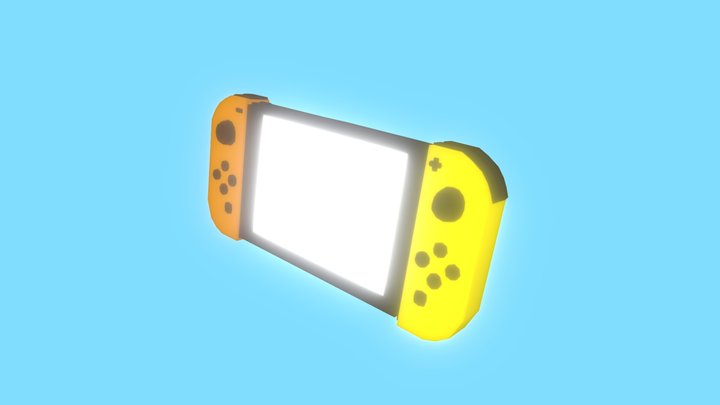 Nintendo Switch 3D Model