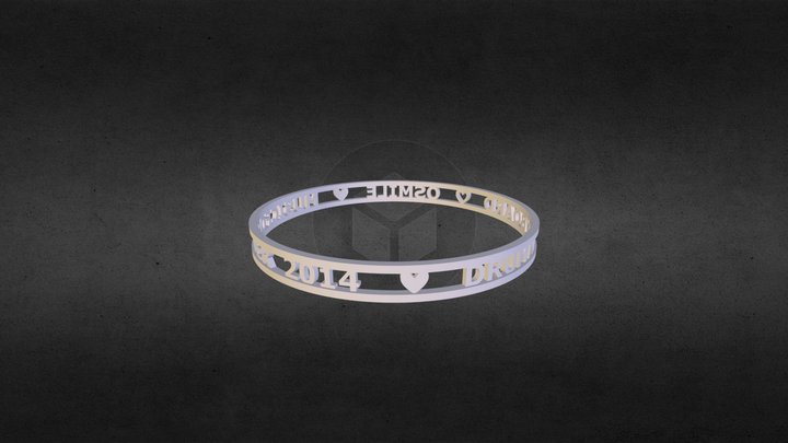 Bracelet 手環模組 3D Model