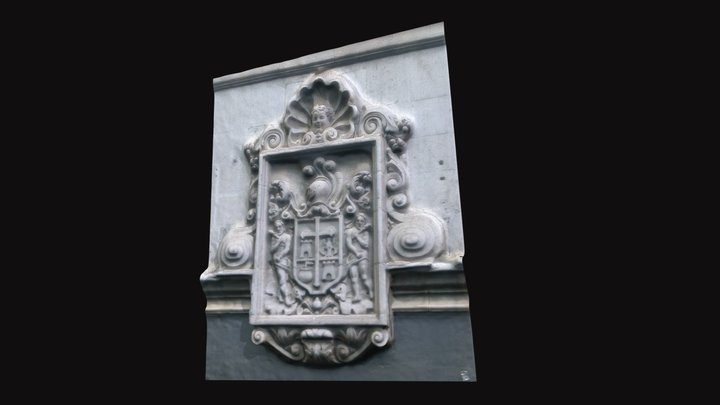 Escudo Ciudad de México 3D Model