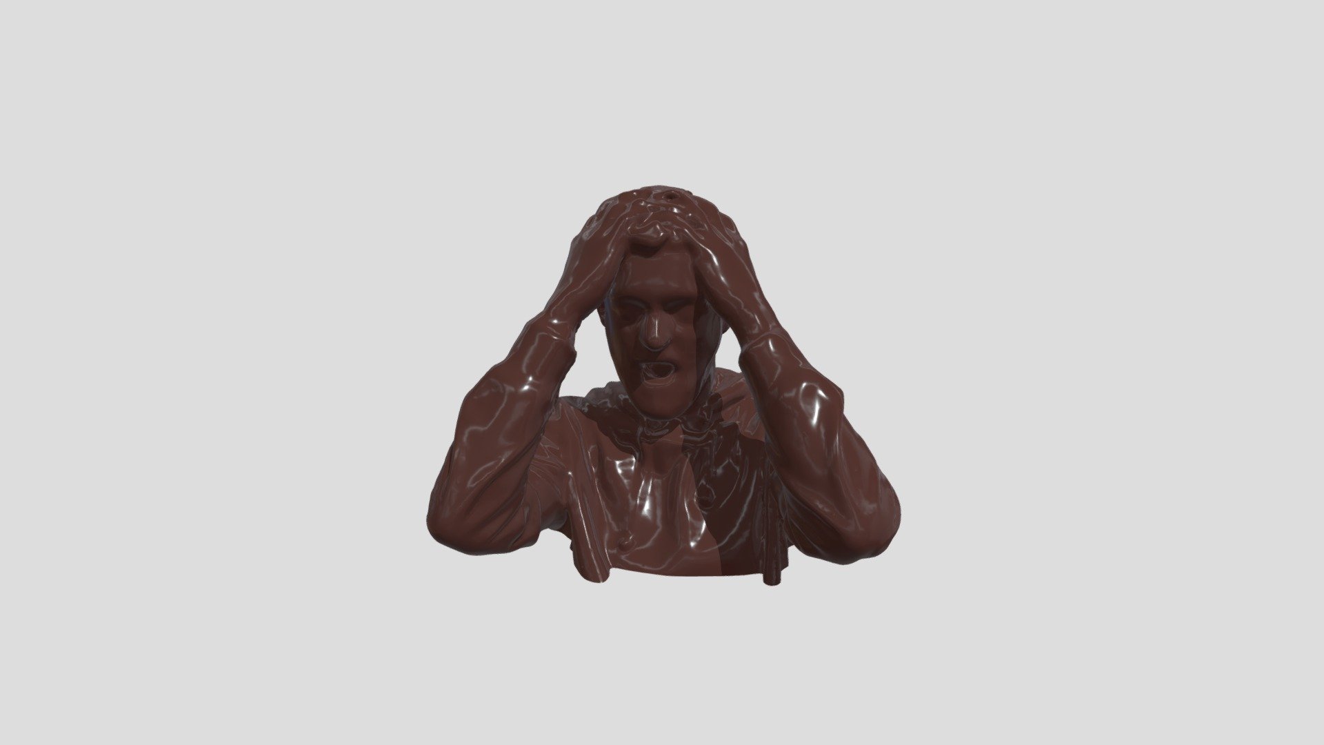 Dean Bust 02 In Chocolate