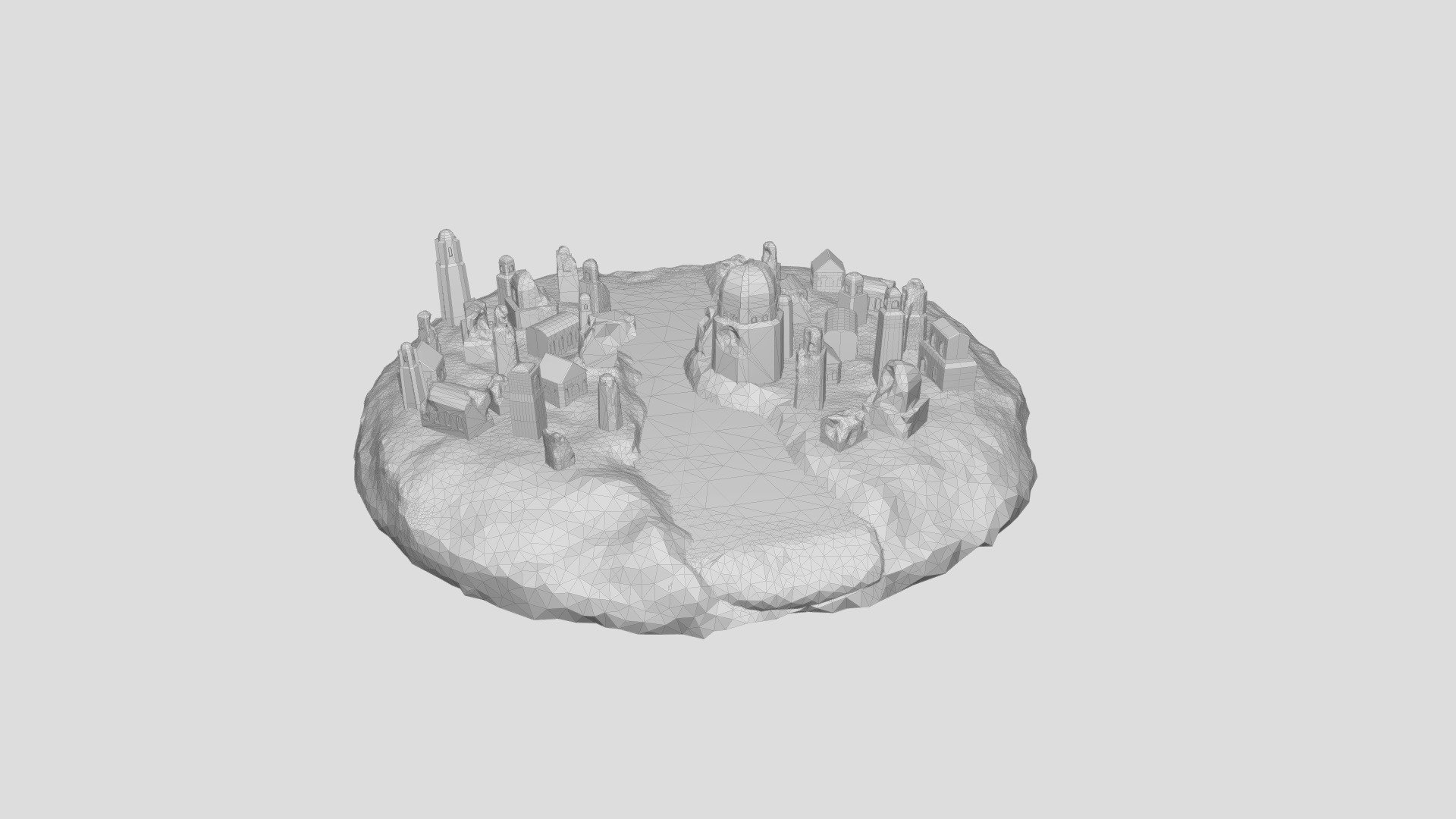 Osgiliath - Download Free 3D model by Mitro123 [60fc452] - Sketchfab