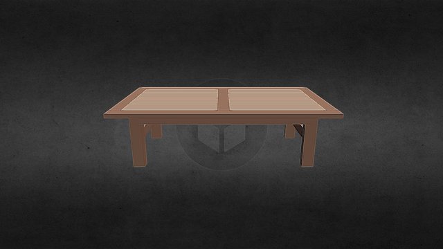 Sambon Table 3D Model