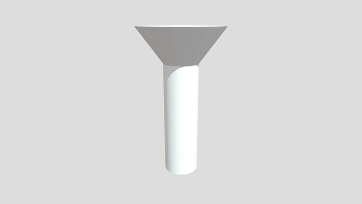 Stone Funnel 3D Model