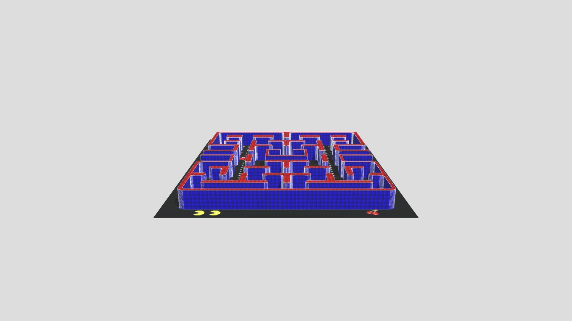 Pac- Man+ Maze - Download Free 3D model by Jones El Robot🤖 (@vicho ...