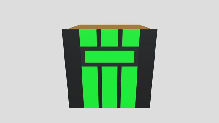 Krunker - Uranium Mask 3D Model