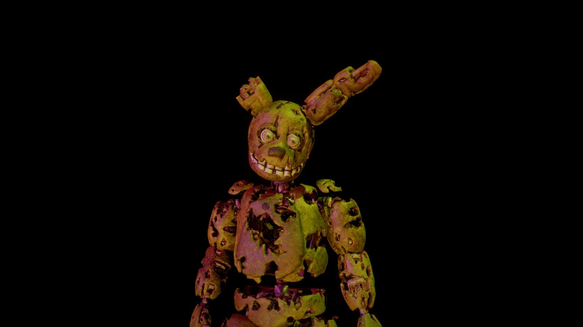 Springtrap - Download Free 3D Model By Funkin_Boombox [61015c8] - Sketchfab