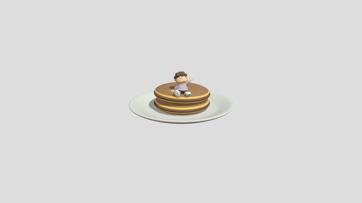 HOW TO ENJOY GIANT DORAYAKI 3D Model