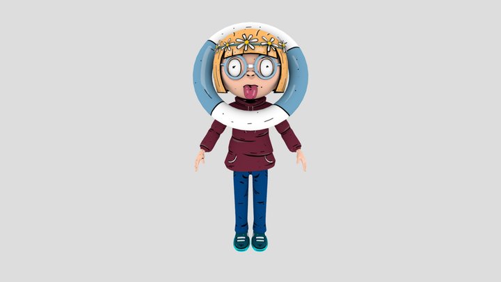 Game Avatar 3D Model