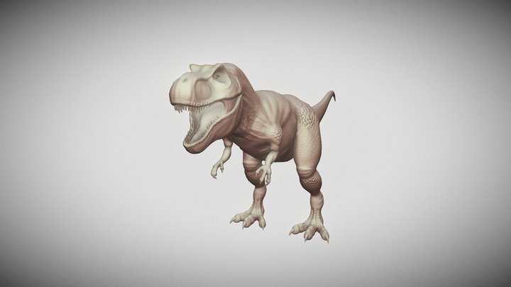 T Rex 3D Model