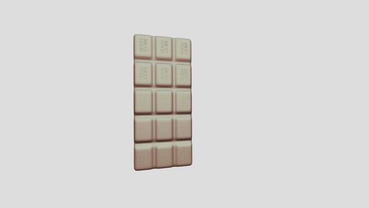 CHOCOLATE BAR MODEL 3D Model