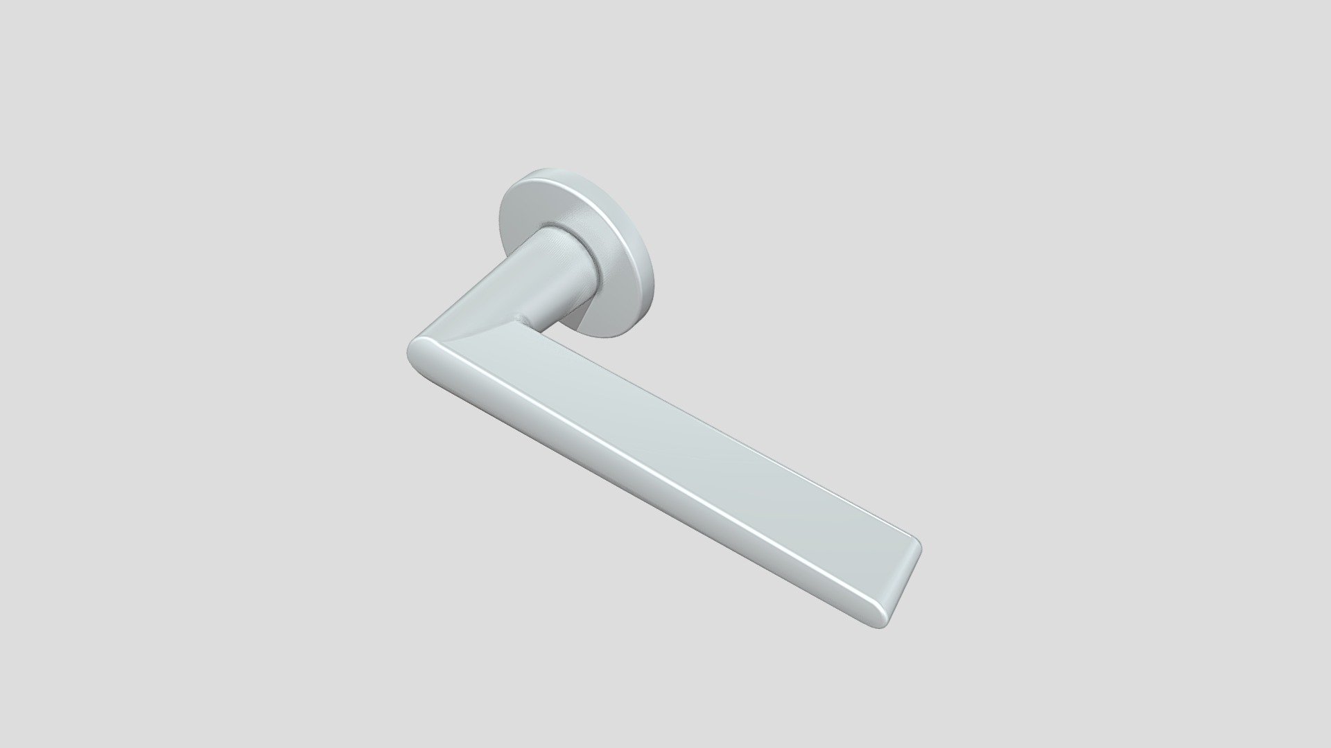 ARROW R B 3D model by CORONA_premium_door_handles [6107eb0] Sketchfab