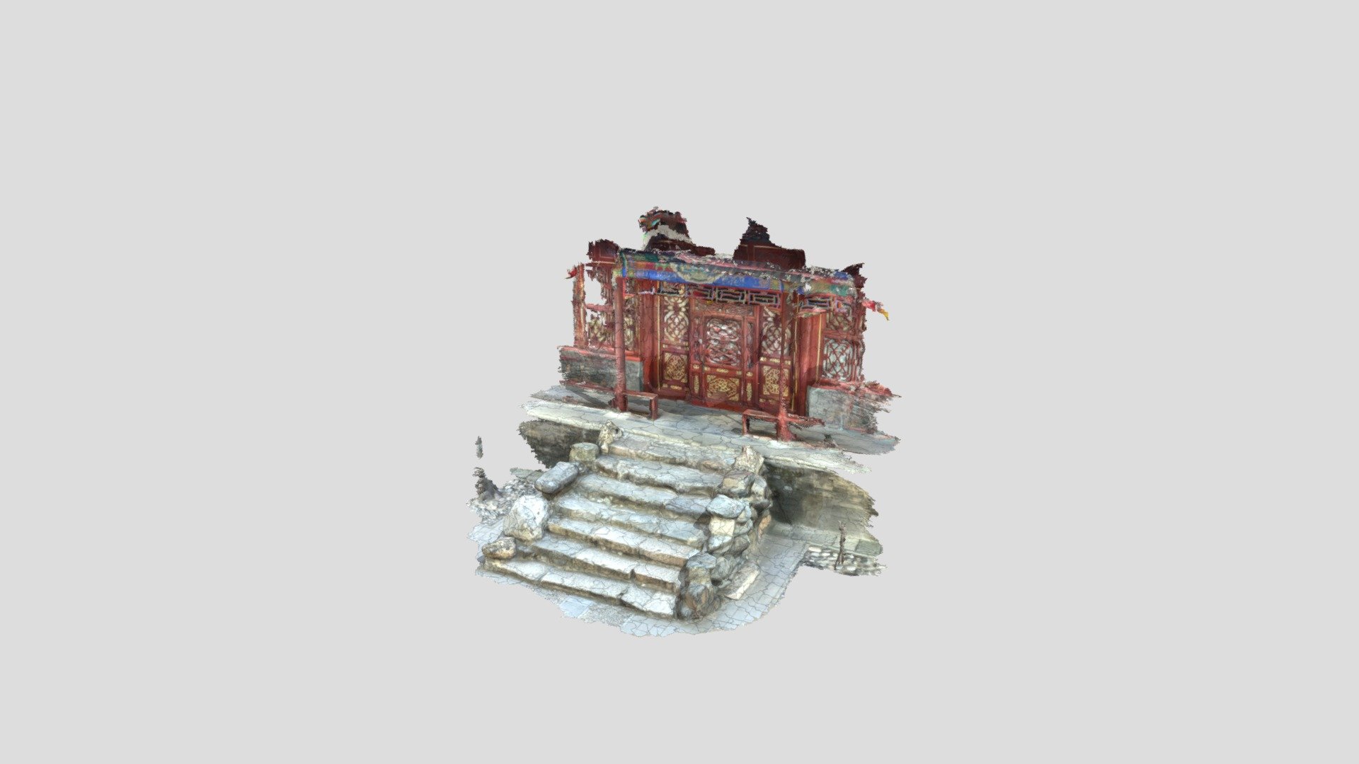 A corner in Prince Kung‘s Palace - 3D model by UGScan [6107ef3] - Sketchfab