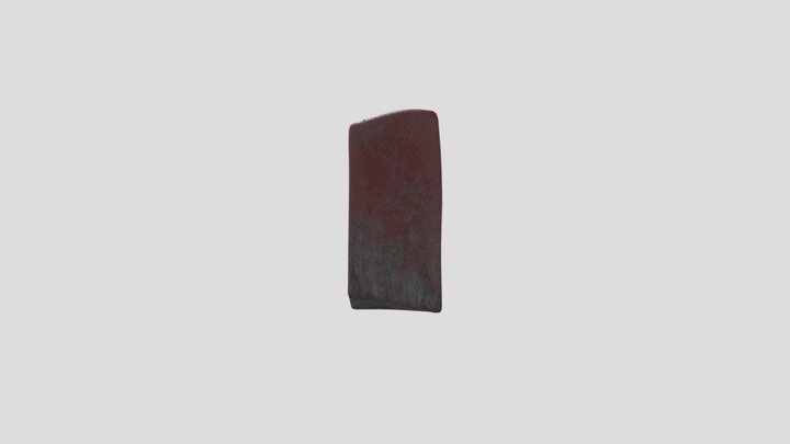 Stone Hammer (Bloodied) 3D Model
