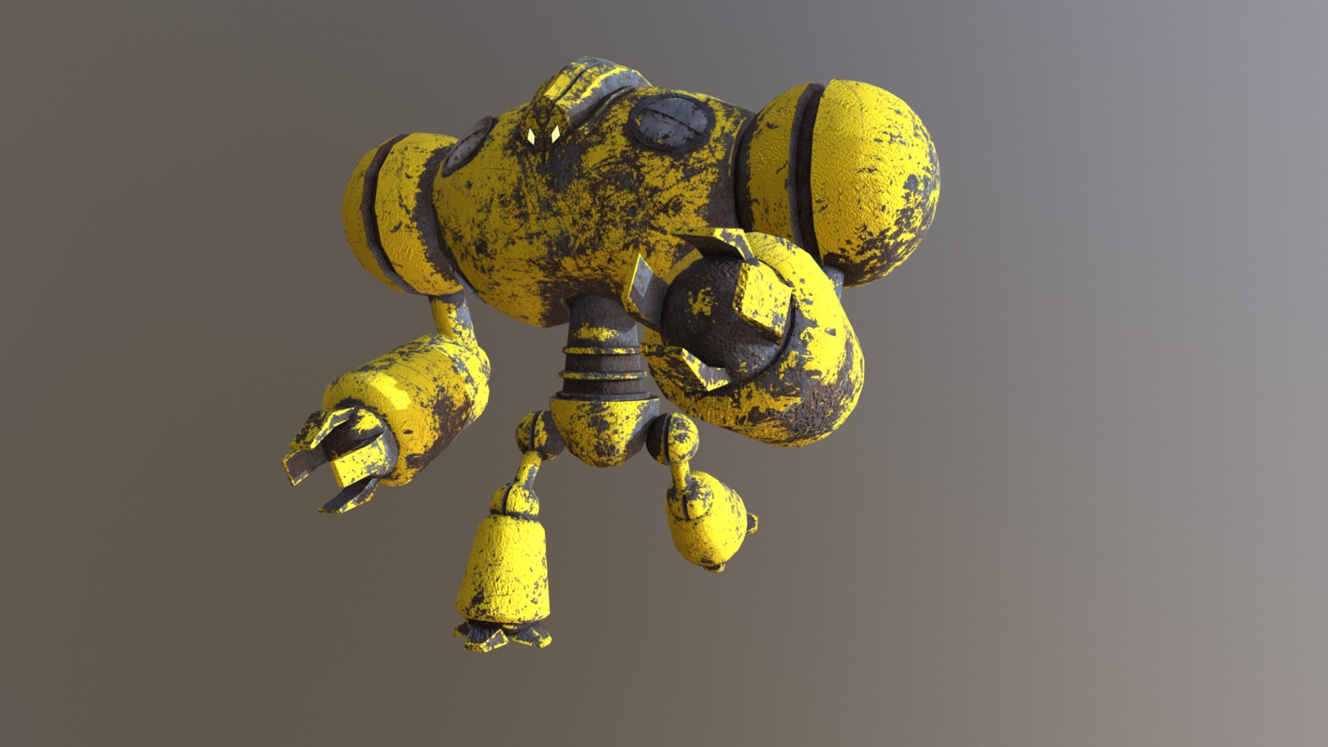Robot Final FBX With Embedded Media