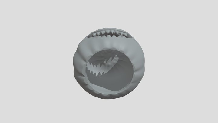 Evil Halloween Pumpkin Jack-o'-Lantern