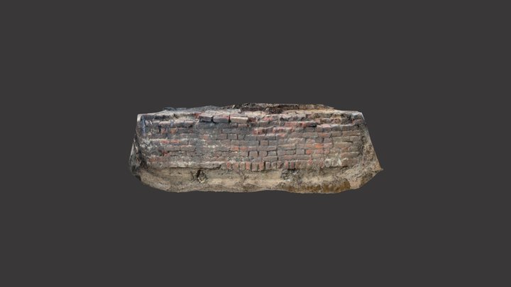 Hampton Court Canal Railings 3D Model