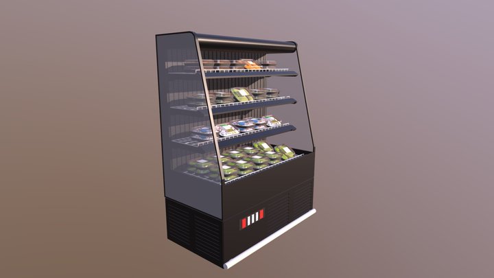 Jerry Cold Mini Cabinet 3D Model