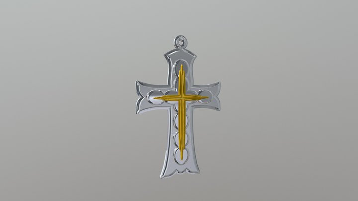 Crucifijo 3D Model