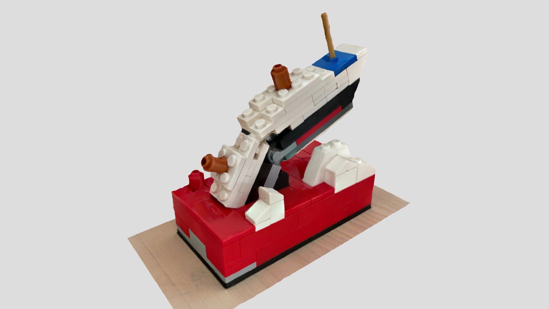 Tiny Sinking Titanic