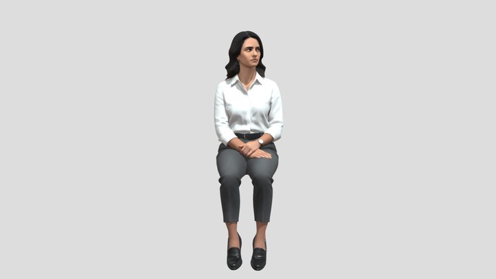 Corporate Confidence Portrait – Modelo 3D gratuito STL