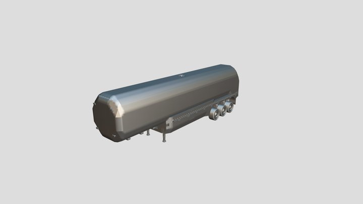 Oxygen Trailer 3D Model