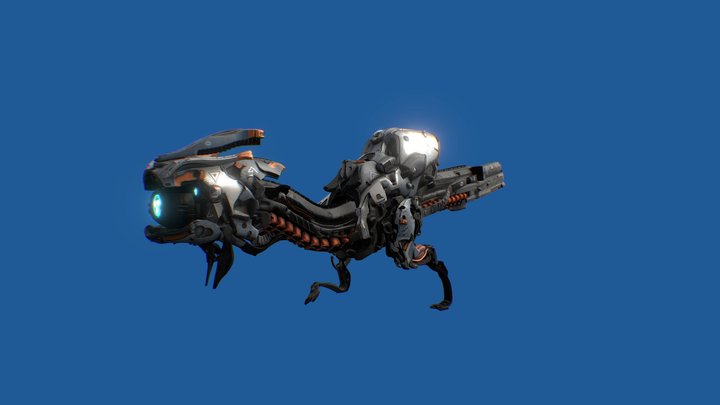 Redeye Watcher Rig | Horizon Zero Dawn 3D Model