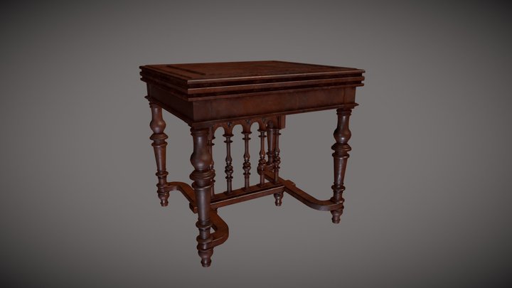 Desk 3D Model