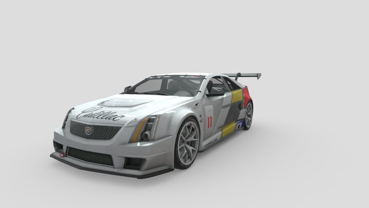 Cadillac CTS-V.R World Challenge 3D Model