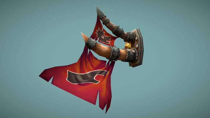 Eric Epichkin - Hearthsign Orc Butcher 3D Model