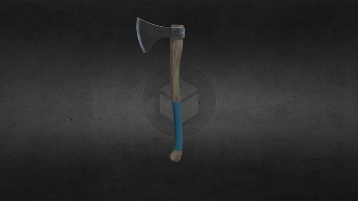 Simple Axe 3D Model