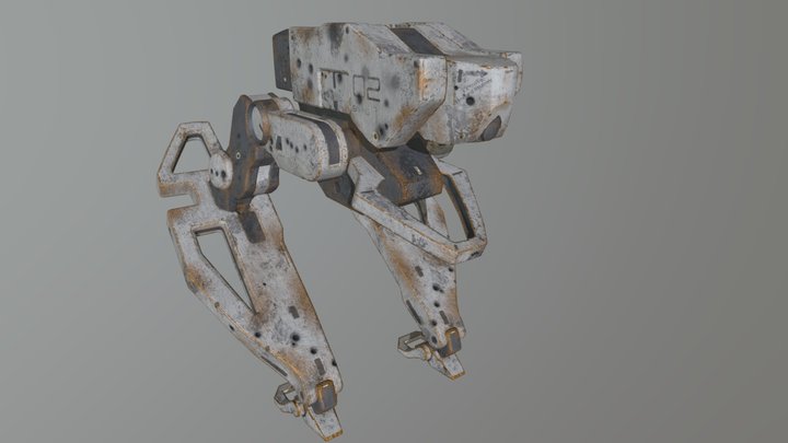 Dirty Mech 3D Model