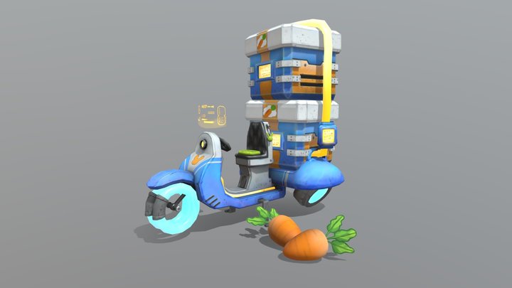 Carrot Expree 3D Model
