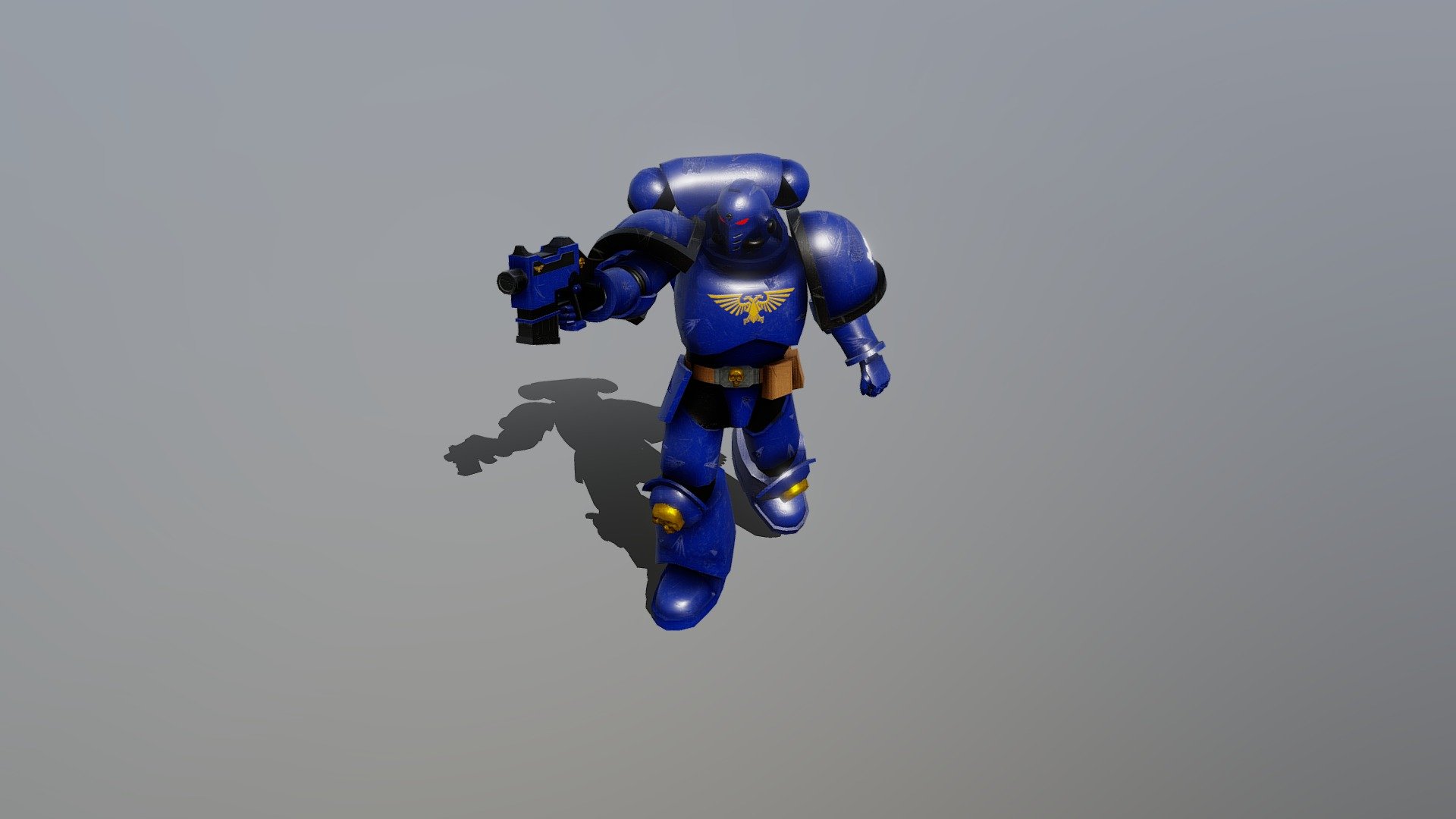 Space Marine 40K - 3D model by Jacob_Winder [61124fe] - Sketchfab
