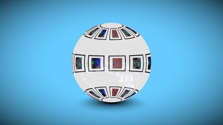 360 - Inside the Meta Ball Galleria #04 3D Model