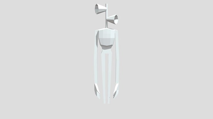 Siren Head 3D Model