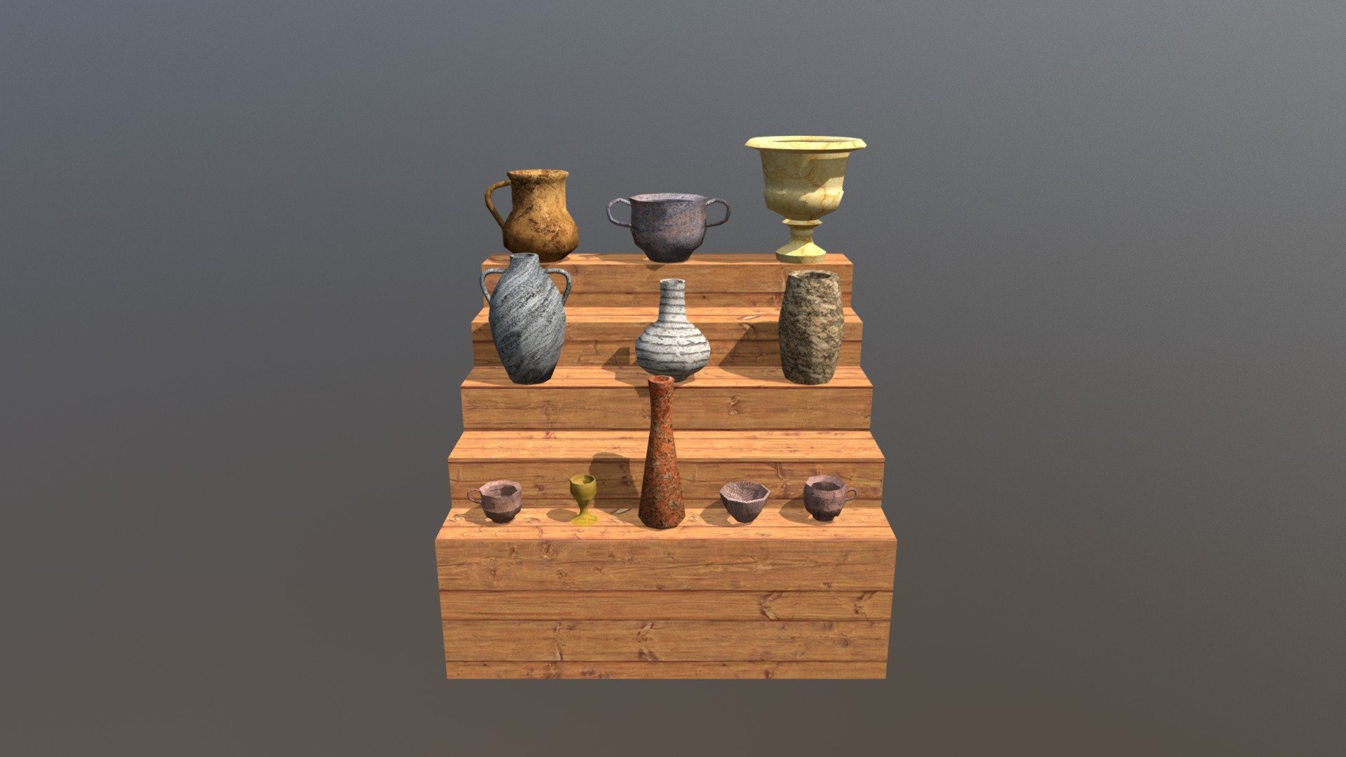 Antiques_Low poly