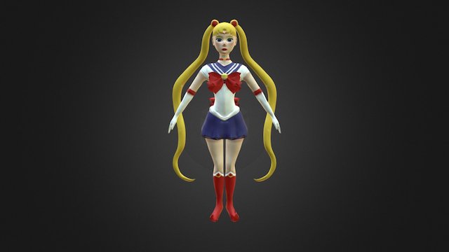 Sailor Moon - Final 3D Model