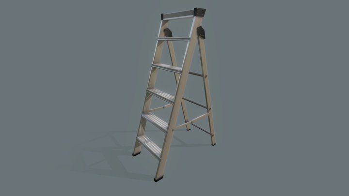 standing stair 3D Model
