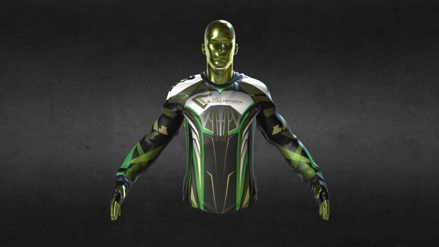 Custom jersey RCO ¨La Caimanera¨ 3D Model