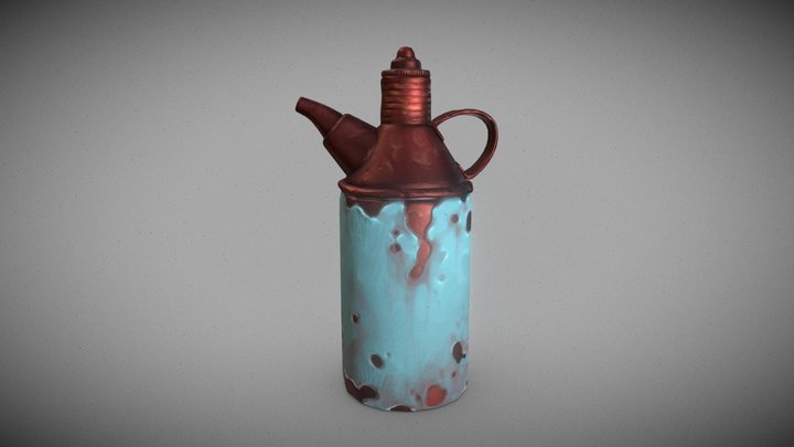 Stylized Jug 01 - Game Asset 3D Model