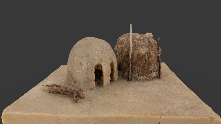 '2 Tents' (2016), Malkit Shoshan 3D Model