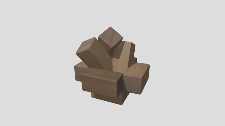 Unit Block FirePlace 3D Model