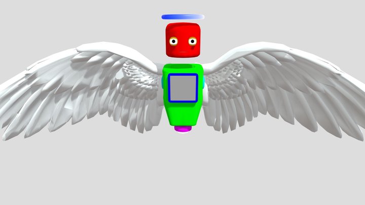 Angel Bot 3D Model