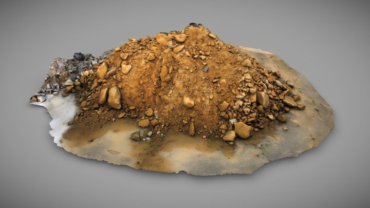 Pile of soil 3D Model