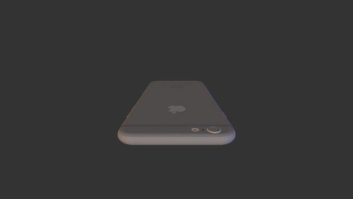 Apple iPhone 6 Plus Space Grey - mofigo.com 3D Model