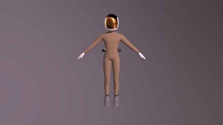 Spaceman 3D Model